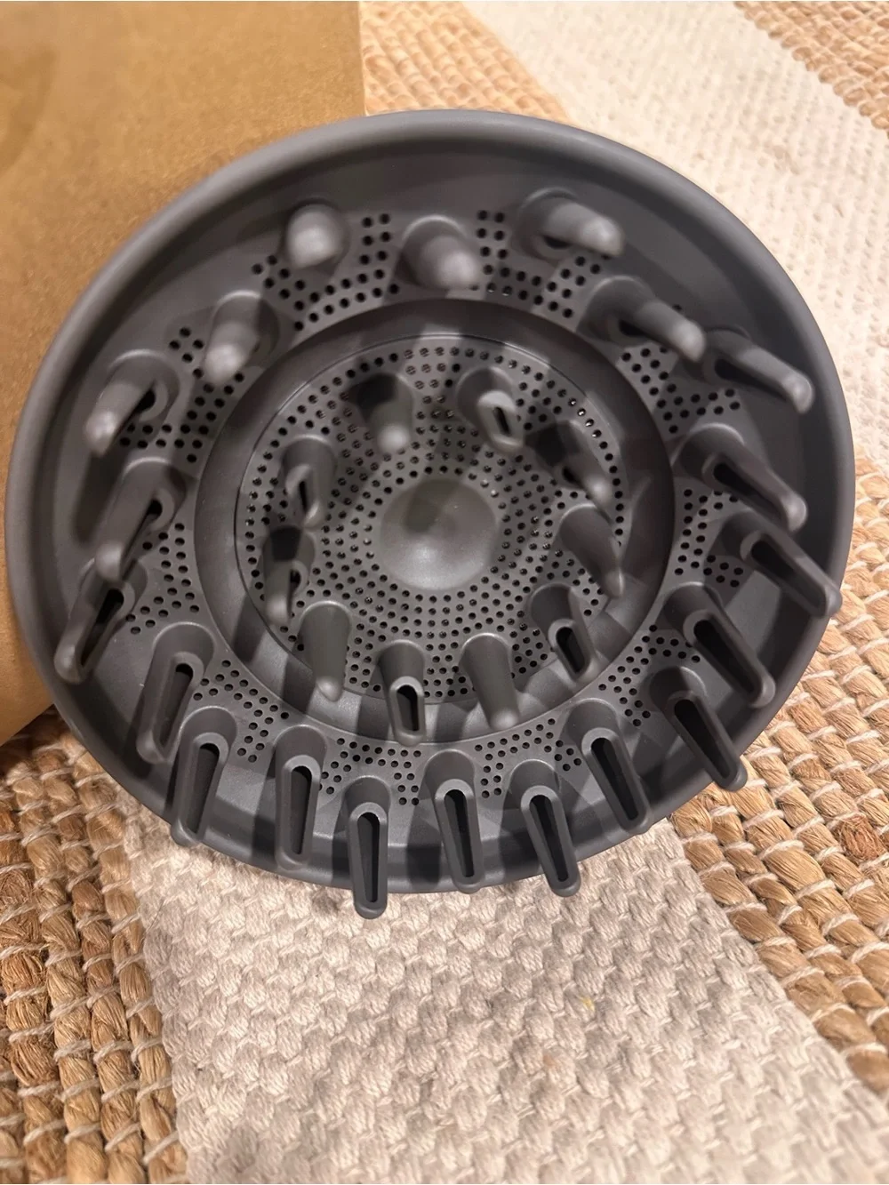 Dyson Air wrap Hair Diffuser Attachment - Black